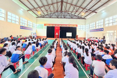 TUYÊN TRUYỀN PHÒNG, CHỐNG TAI NẠN THƯƠNG TÍCH VÀ ĐUỐI NƯỚC CHO HỌC SINH